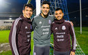 Chucky Lozano, Raúl Jiménez y Tecatito Corona, listos para comandar el ataque (Cortesía Selección Nacional)