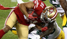 Jordan Reed, jugador de los San Francisco 49ers. (AFP)