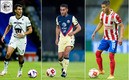 Dinenno, Cáceres y Antuna, vivirán su primera Fiesta Grande en el futbol mexicano. FOTOS: Imago7.
