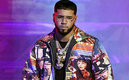 Anuel, durante su actuación en los Latin Grammy. (AFP)