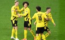 El delantero noruego recién ganó el Golden Boy y ante el Hertha metió cuatro. Foto: AFP