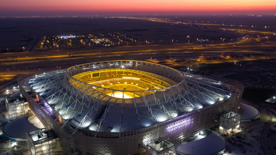 El recinto que es espectacular, tendrá capacidad para más de 47 mil aficionados. FOTO: Embajada de qatar.