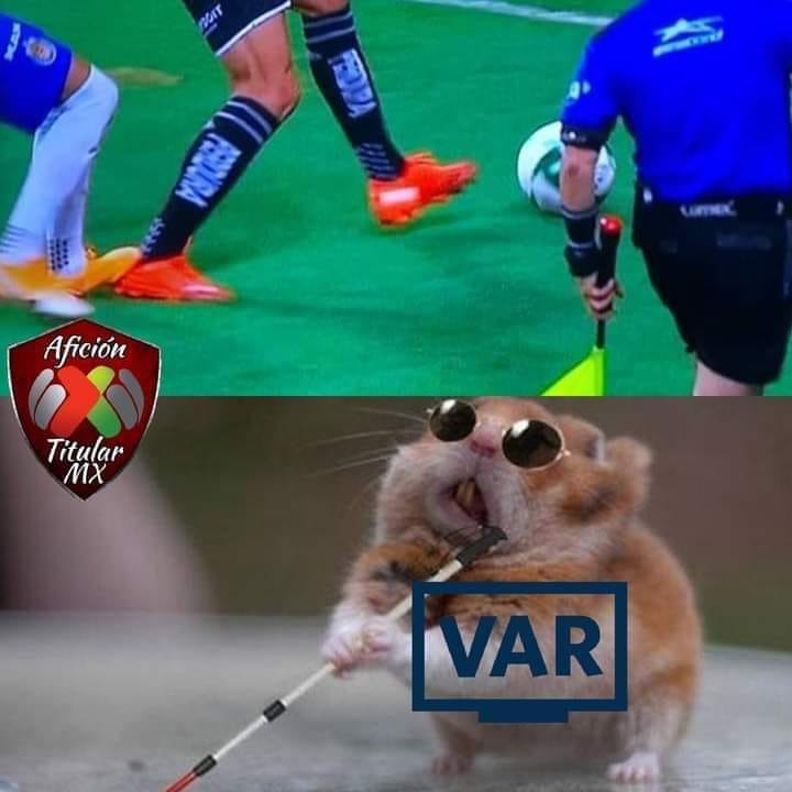 El VAR no apareció