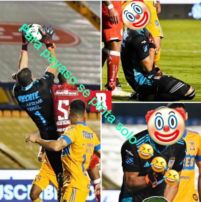 Memes del Tigres vs Toluca.