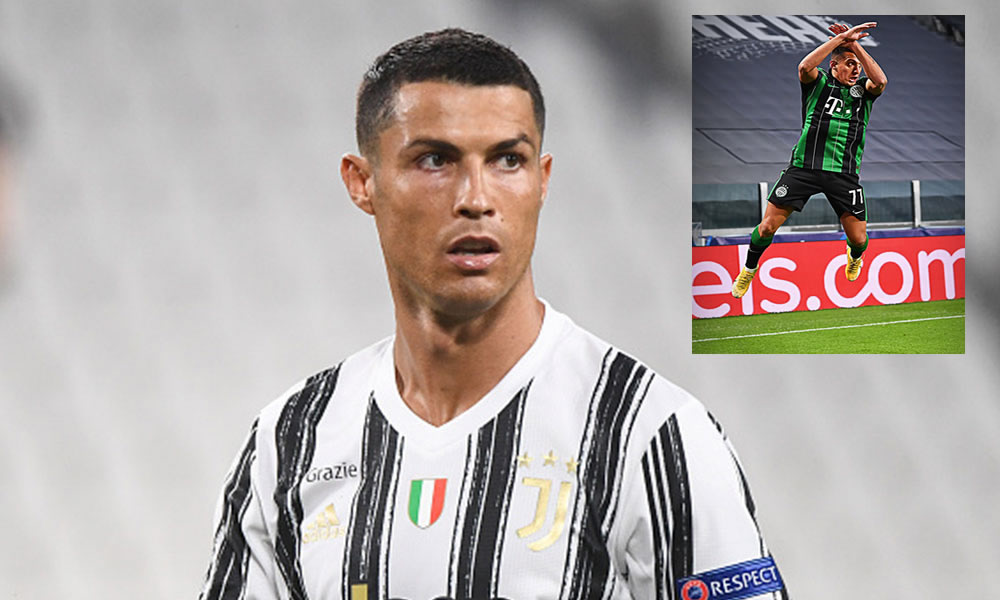 Uzuni marcó a la Juventus y festejó como Cristiano (FOTO: AFP)