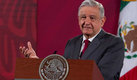 Andrés Manuel López Obrador durante su segundo informe de gobierno. (EFE)