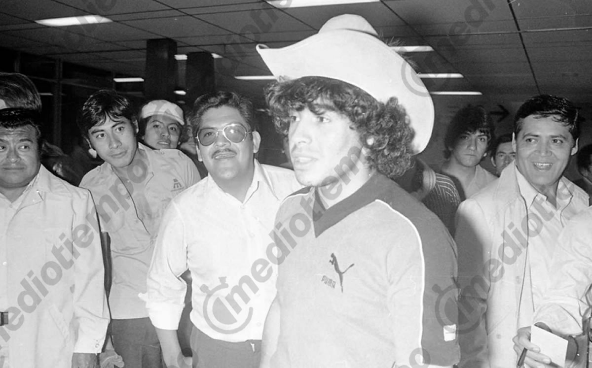Con sombrero vaquero llegó a tierras aztecas. (FOTOTECA MILENIO)