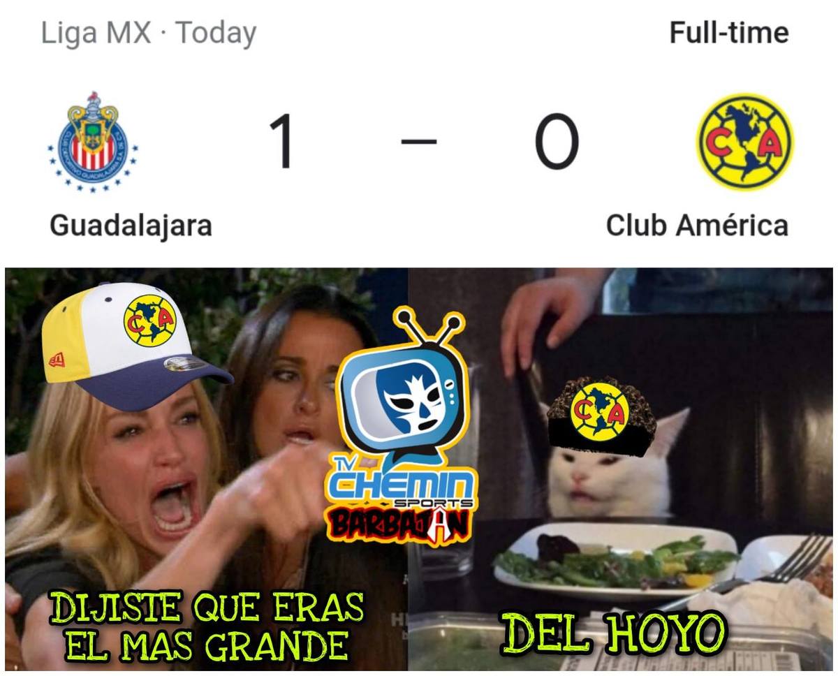 Los memes más populares del Chivas 1-0 América de la Ida de Cuartos de Final.