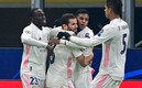 Los Merengues celebran el triunfo en Milán. FOTO: AFP.