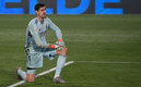 El equipo madrileño sufrió la falla del estelar Thibaut Courtois (AFP)