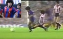 Maradona generó una gran rivalidad con Goikoetxea.