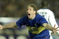 Martín Palermo le dio el triunfo a Boca Jr ante Real Madrid (Foto: AFP)