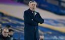 Carlo Ancelotti, durante un partido con el Everton. FOTO: AFP.