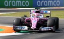 Checo Pérez estará en la segunda fila de la parrilla de salida del GP de Italia. Foto: AFP