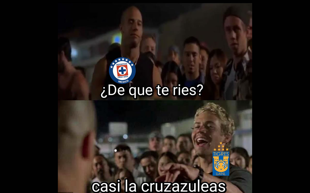 Memes del Cruz Azul vs Tigres de la Liguilla 2020.