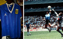 La mítica playera de Maradona está en un museo de Manchester