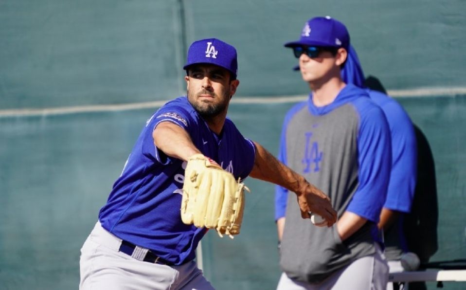 Alexander llegó a Los Ángeles antes de la temporada 2018 con un triple cambio. (Foto: @DodgerInsider)
