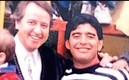Kiko y Maradona, en una reunión en Argentina.