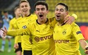 Raphaël Guerreiro marcó para los aurinegros y si bien no ganaron, lograron el pase. Foto: AFP