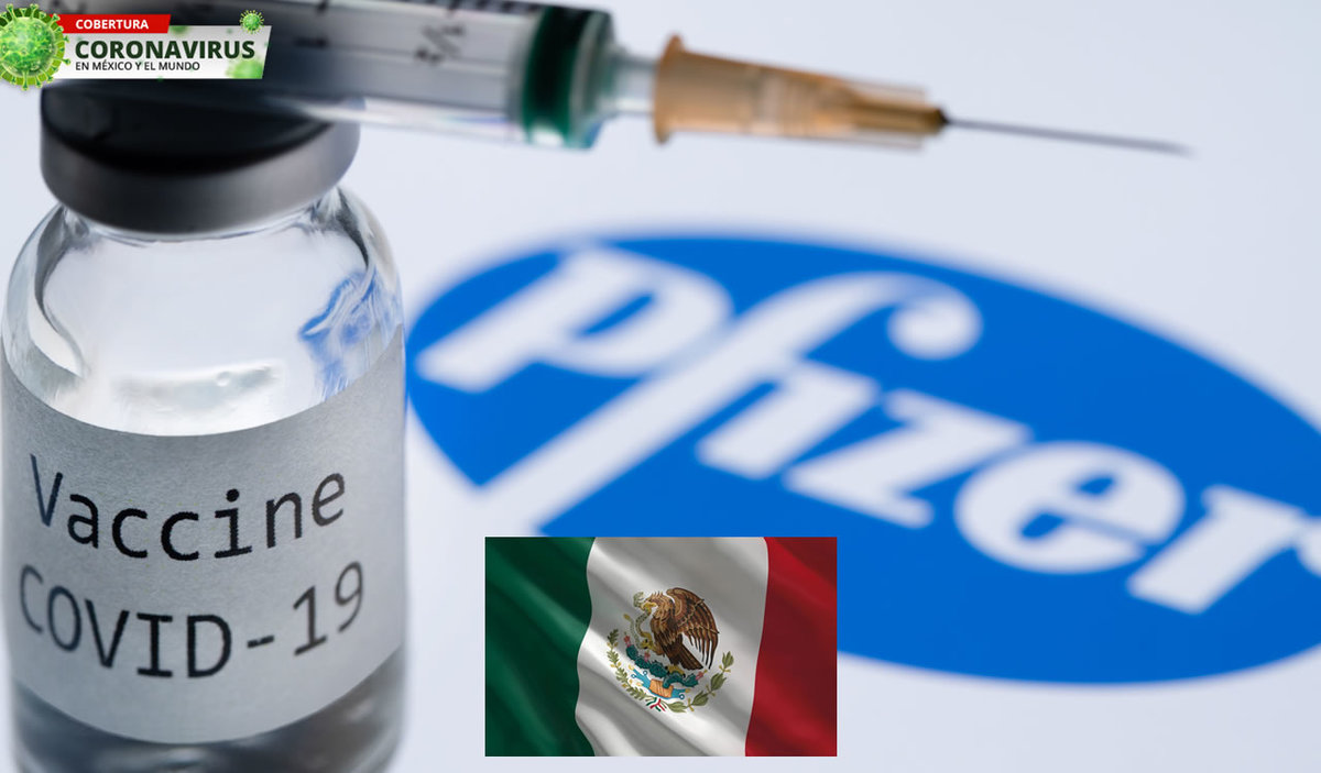 La vacuna de Pfizer comenzará a llegar a México este mismo diciembre. (AFP)