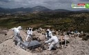 Una víctima del coronavirus es enterrado en Tijuana, Baja California. Foto: AFP