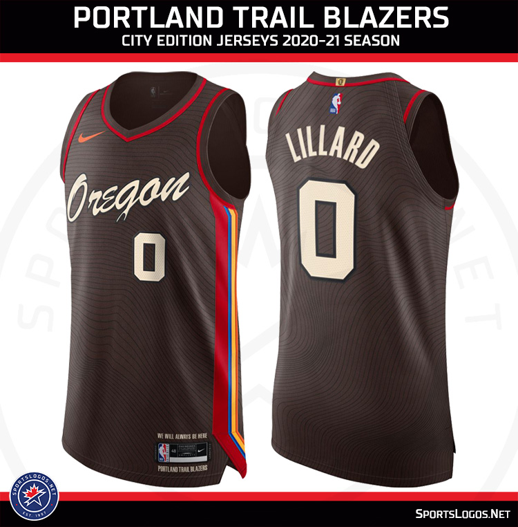 Los 30 jerseys edición NBA City para la Temporada 2020-2021: Portland Trail Blazers.