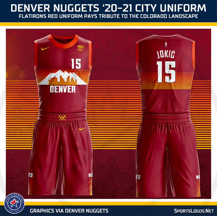 Los 30 jerseys edición NBA City para la Temporada 2020-2021: Denver Nuggets.