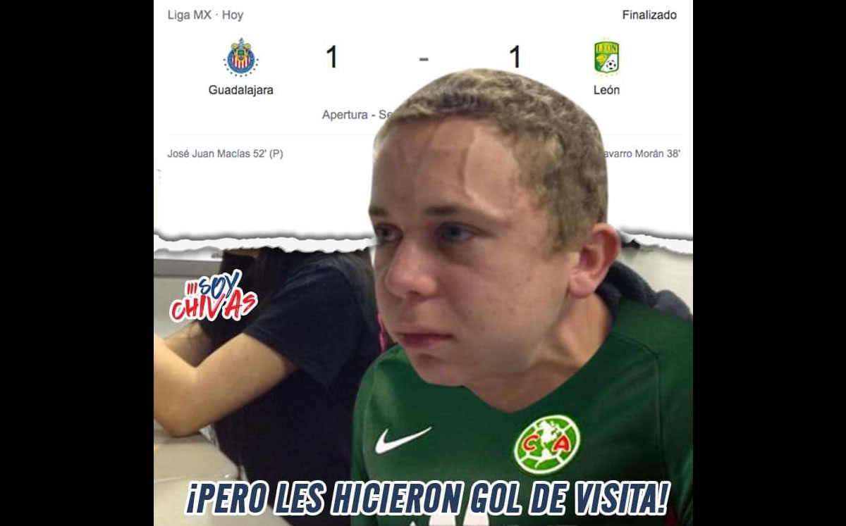 Memes del Chivas vs León.