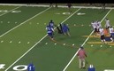 El momento de la agresión del juvenil al referee.