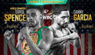 Spence Jr. y Danny García pelearán por el Campeonato Mundial Welter del CMB y la FIB. (Imagen de El Virus del Boxeo)