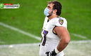 Los Ravens, equipo castigado por la pandemia (AFP)