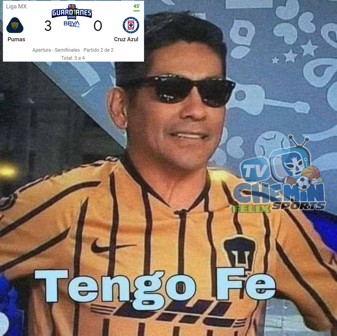 Los memes de la máxima Cruzazuleada de la historia; dejaron ir un 4-0 ante Pumas.