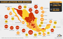 Mapa coronavirus en México: muertos y casos activos 4 de diciembre