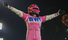 Checo Pérez conquistó la primera victoria para un mexicano en F1 desde 1970. (AFP)