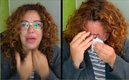La maestra durante su en vivo.