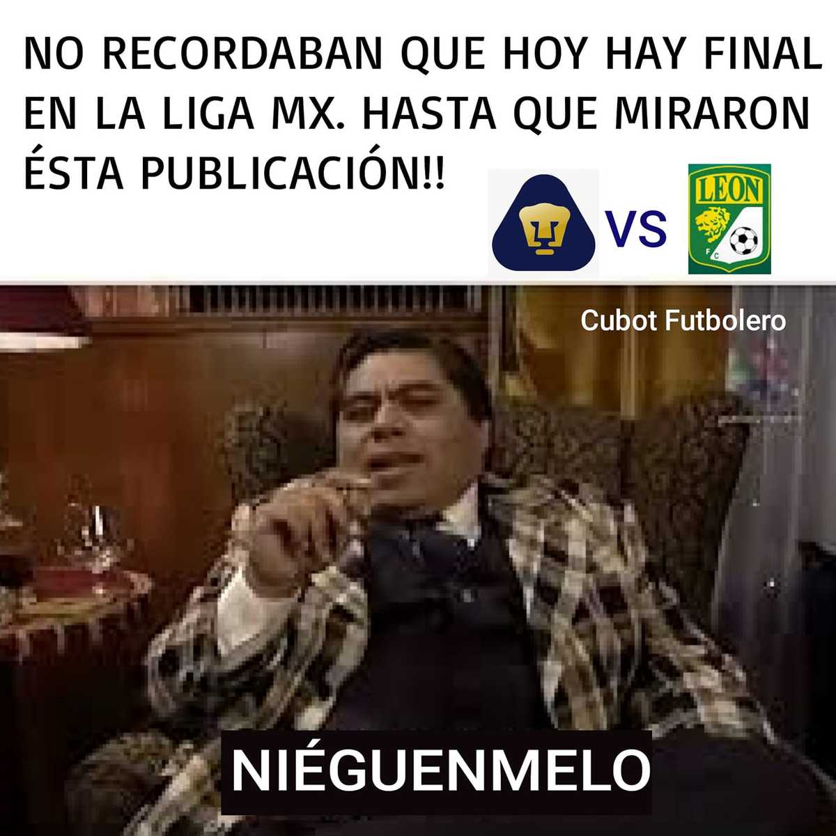 No tenemos pruebas, pero tampoco dudas.