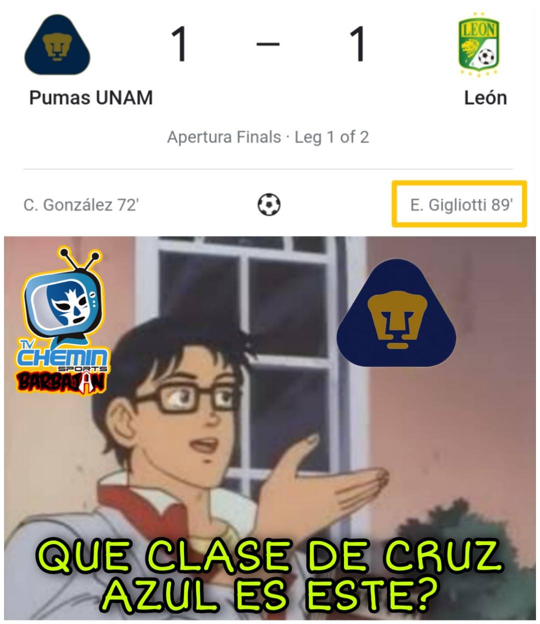 La pregunta que parecía solo poder responder Cruz Azul, ahora en versión Pumas.
