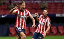 Marcos Llorente consiguió cerrar el buen juego del Atlético de Madrid. Foto: AFP