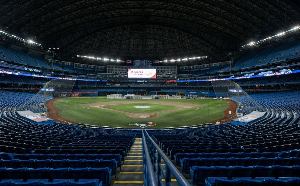 Rogers Centre no pudo recibir juegos de temporada regular en 2020. (Foto: @BlueJays)