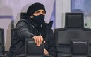 Zlatan Ibrahimovic salió con gorro y cubrebocas para el duelo Milan vs Fiorentina. Foto: AFP