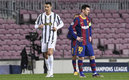 Cristiano Ronaldo y Lionel Messi se volvieron a enfrentar. (Foto: AFP)