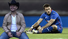Edén Muñoz es miembro de Calibre 50 y fue quien compuso 'La Cruzazulié contigo'. (Mexsport | IG @Calibre50Eden)
