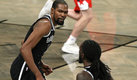 Kevin Durant firmó en el verano del 2019 por cuatro años con los Brooklyn Nets. (AFP)