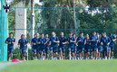 Rayados arrancó el trabajo de playa este martes. (FOTO: @Rayados)
