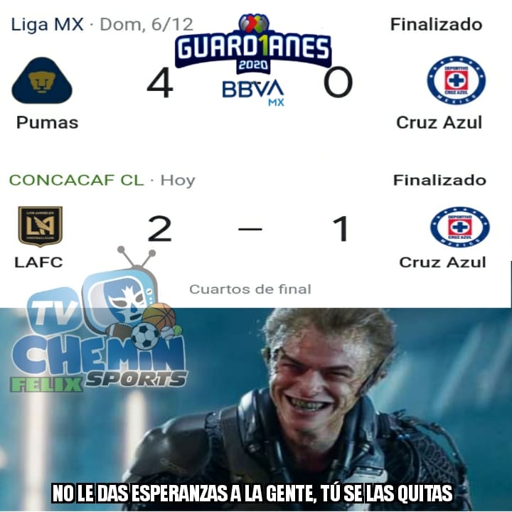 Se acabó el año de Cruz Azul ¡pero no de los memes! Burlas por la última Cruzazuleada del 2020