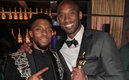 El actor y el basquetbolista celebraron en la gala del Oscar (Especial)