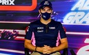 El piloto mexicano terminó cuarto en el campeonato de pilotos dentro de la temporada 2020 de F1. Foto: AFP
