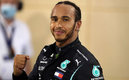 El piloto británico, presente en Abu Dhabi (AFP)