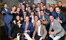 TV Azteca celebró una reunión de fin de año y varios famosos fueron criticados en redes sociales (FOTO: Twitter)