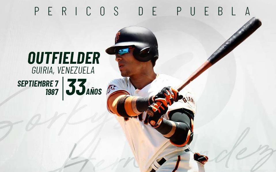 Venezolano Gorkys Hernández jugará con Pericos en 2021